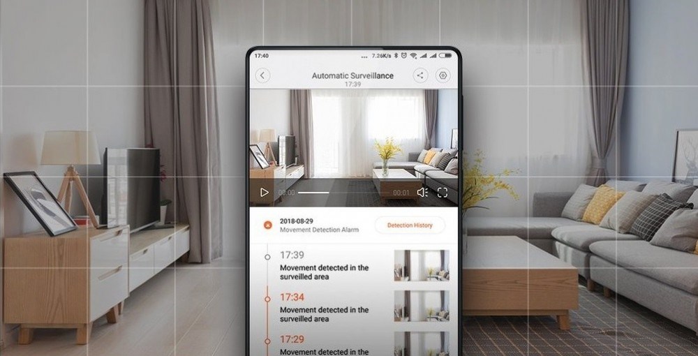 Xiaomi Mi Home Security Camera Basic snímač